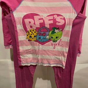 Shopkins pajamas. BFF’s